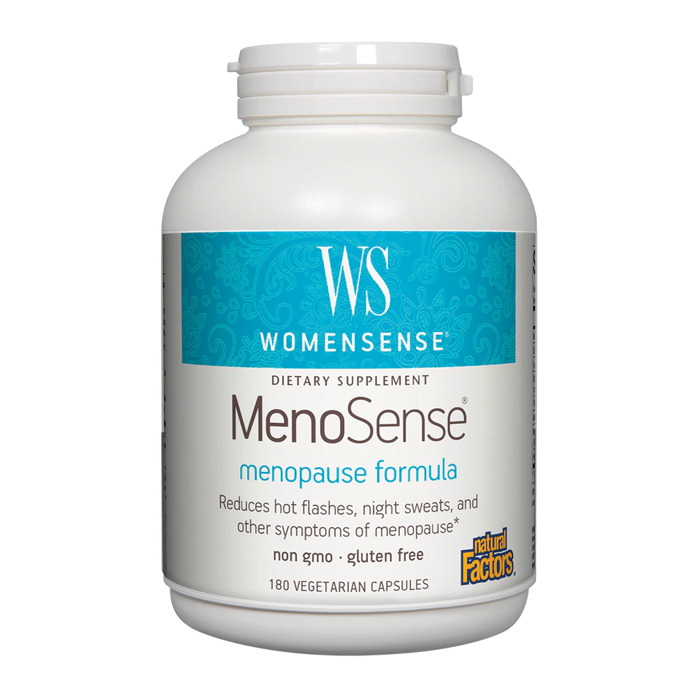 Natural Factors - Menosense - 180 Veg Capsules