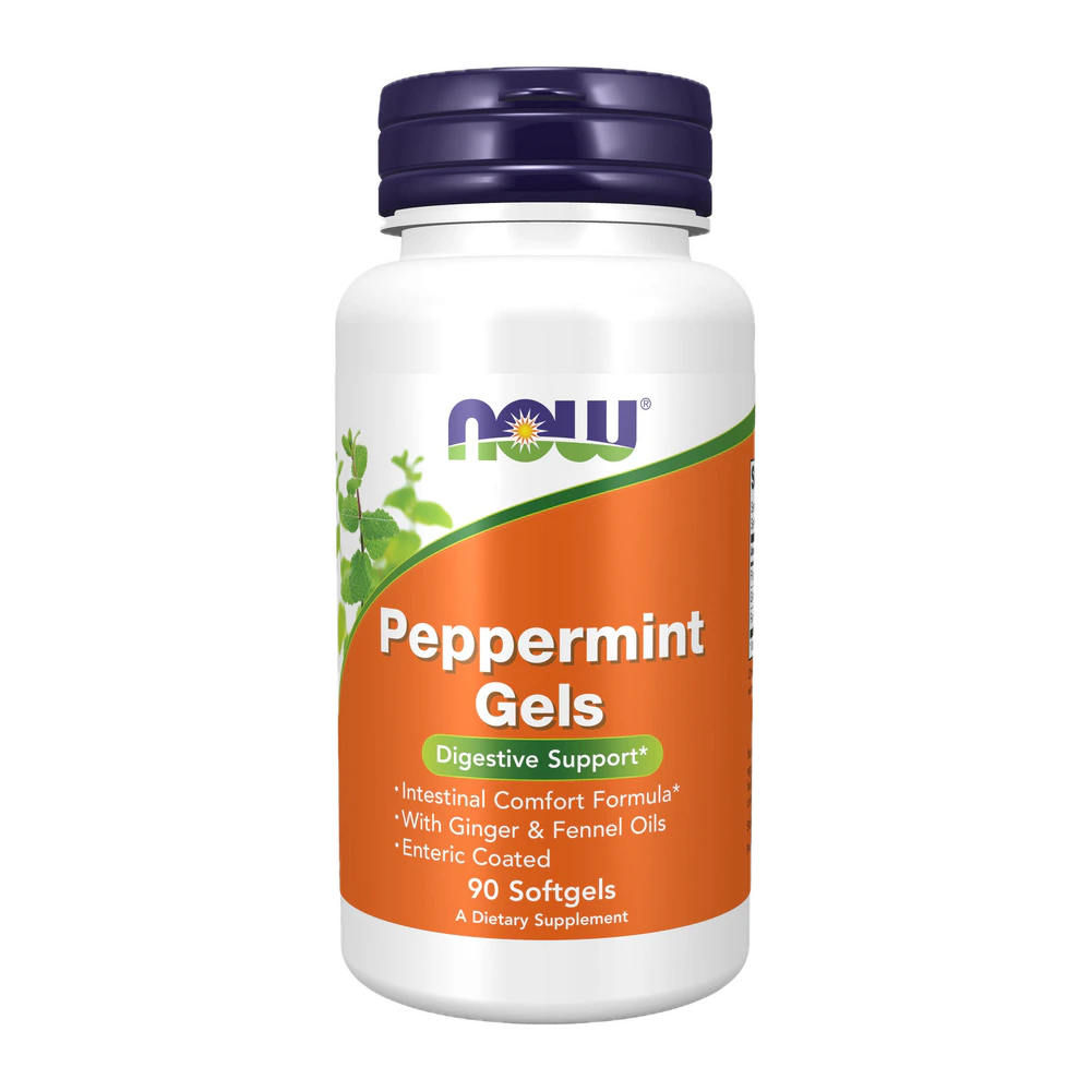 Now - Peppermint Gels - 90 Softgels