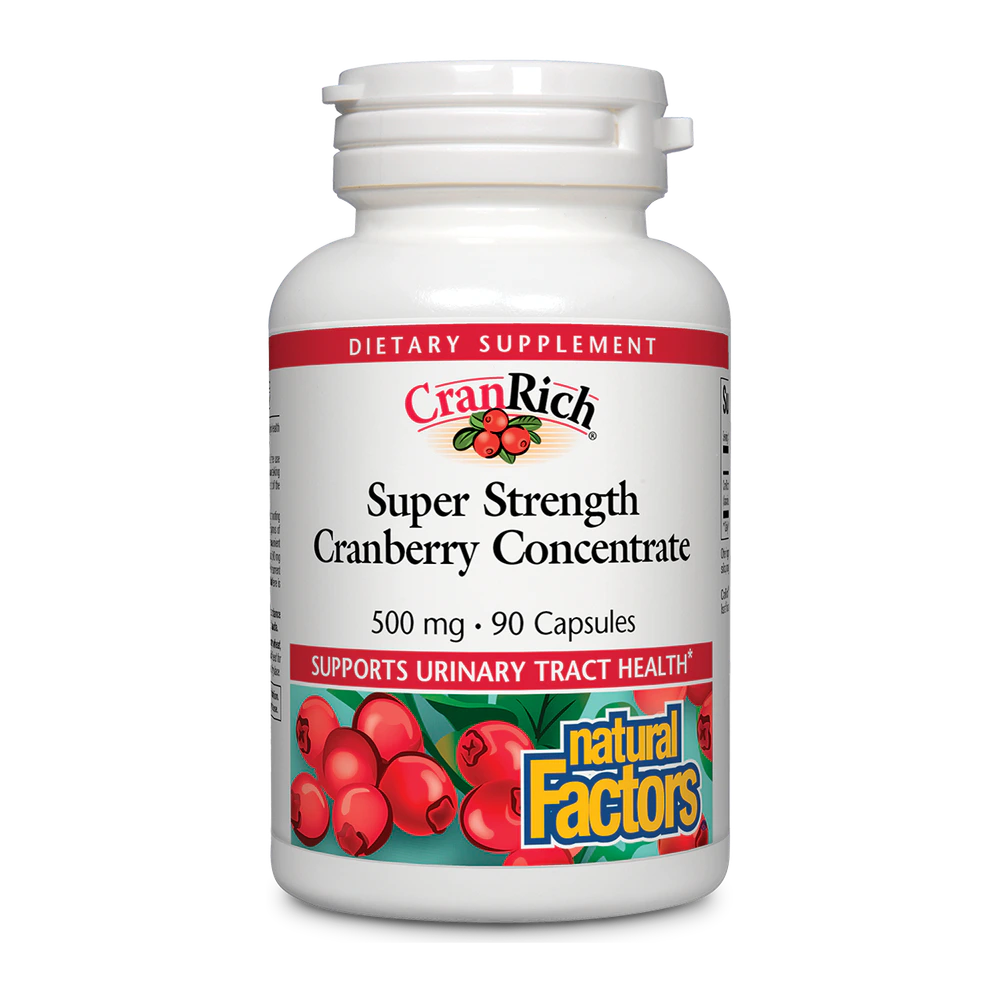 Natural Factors - Cranrich 500 mg - 90 Capsules