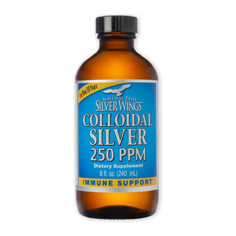 Natural Path Silver Wings - Colloidal Silver 250 PPM - 8 oz