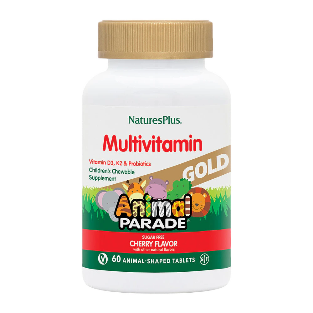 Natures Plus - Animal Parade Gold Cherry Chewable - 60 count