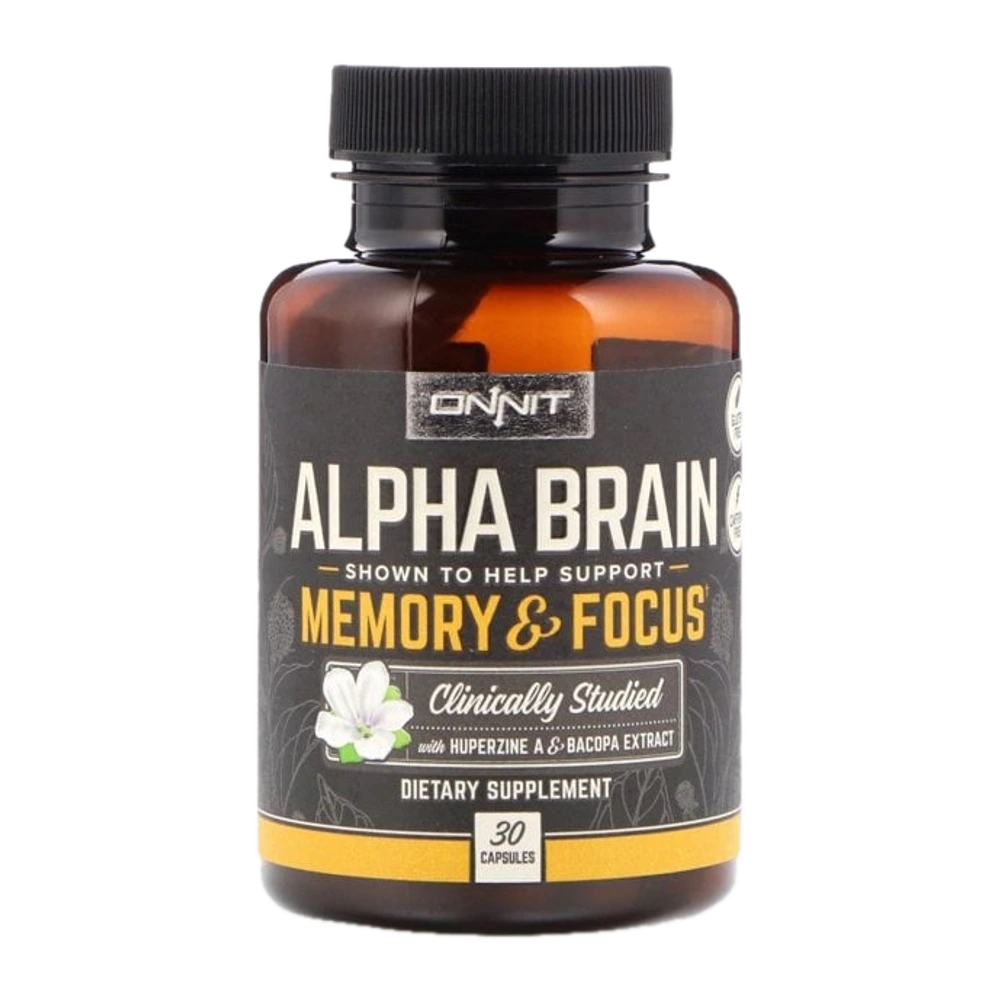 Onnit - Alpha Brain - 30 Veg Capsules