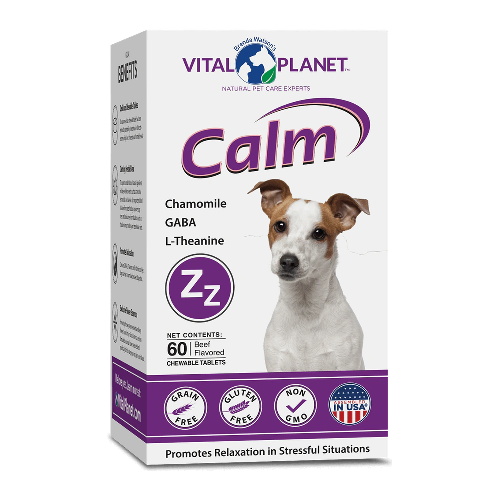 Vital Planet - Calm Chewable Tabs - 60 Chewables