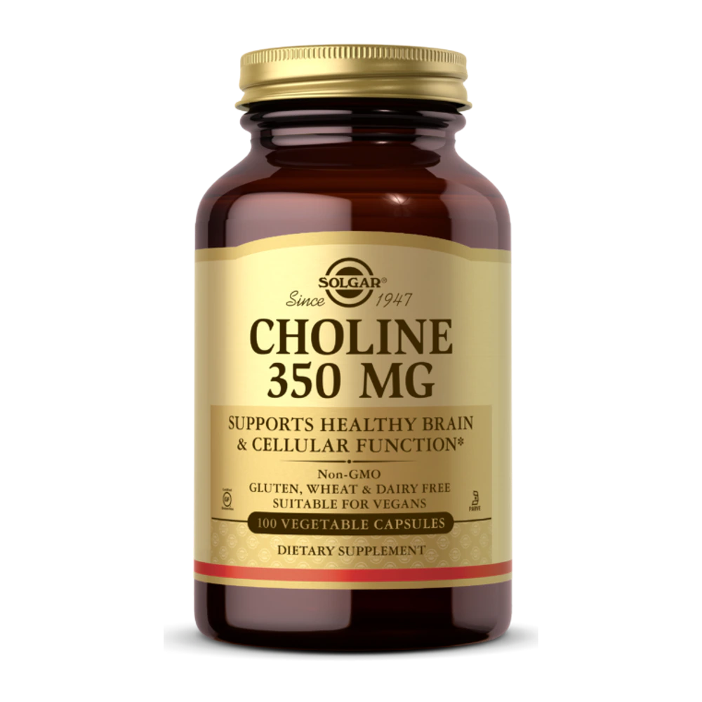 Solgar - Choline 350 mg - 100 Capsules