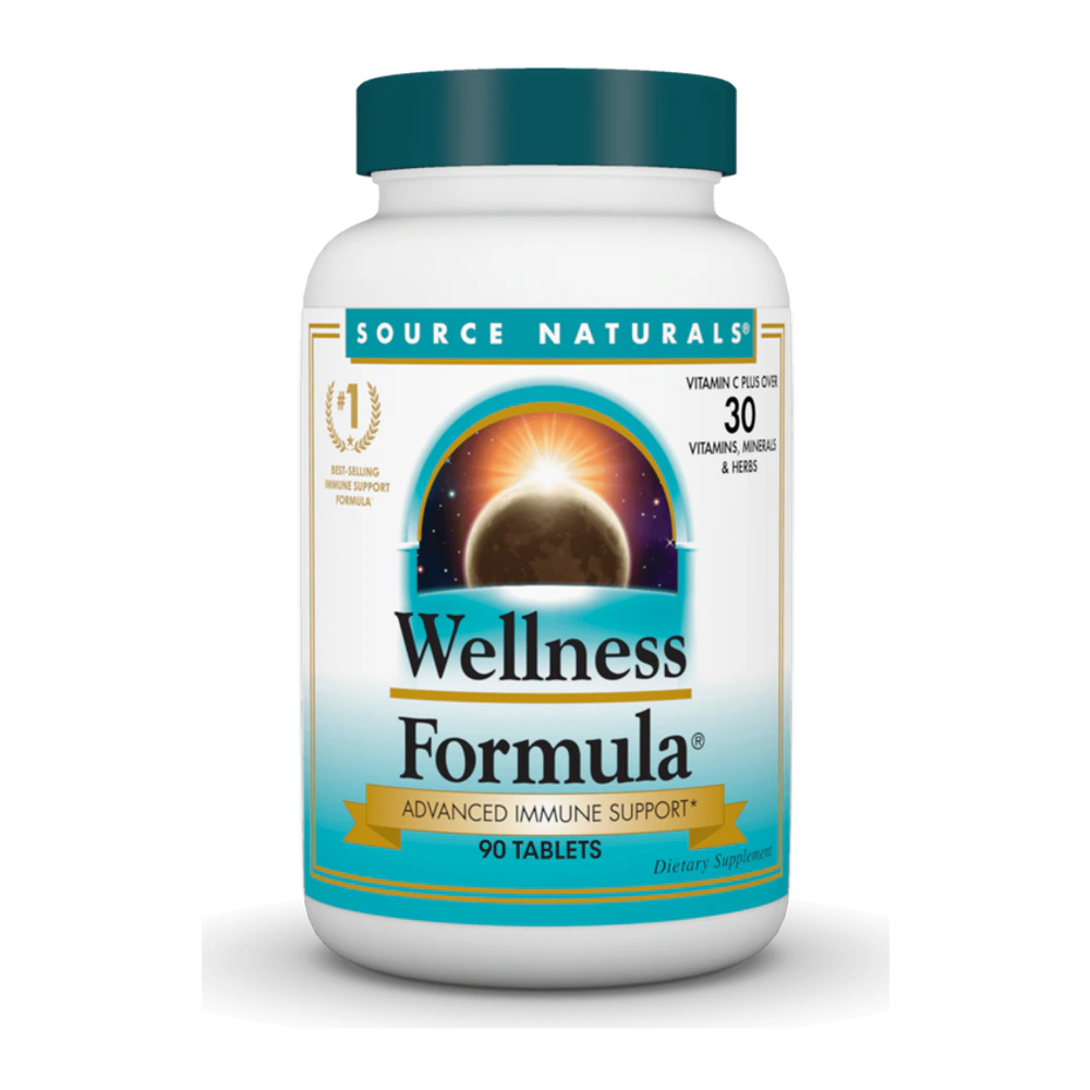 Source Naturals - Wellness Formula - 90 Tablets