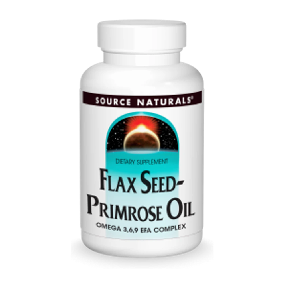 Source Naturals - Flaxseed-Primrose 1300mg - 90 Softgels