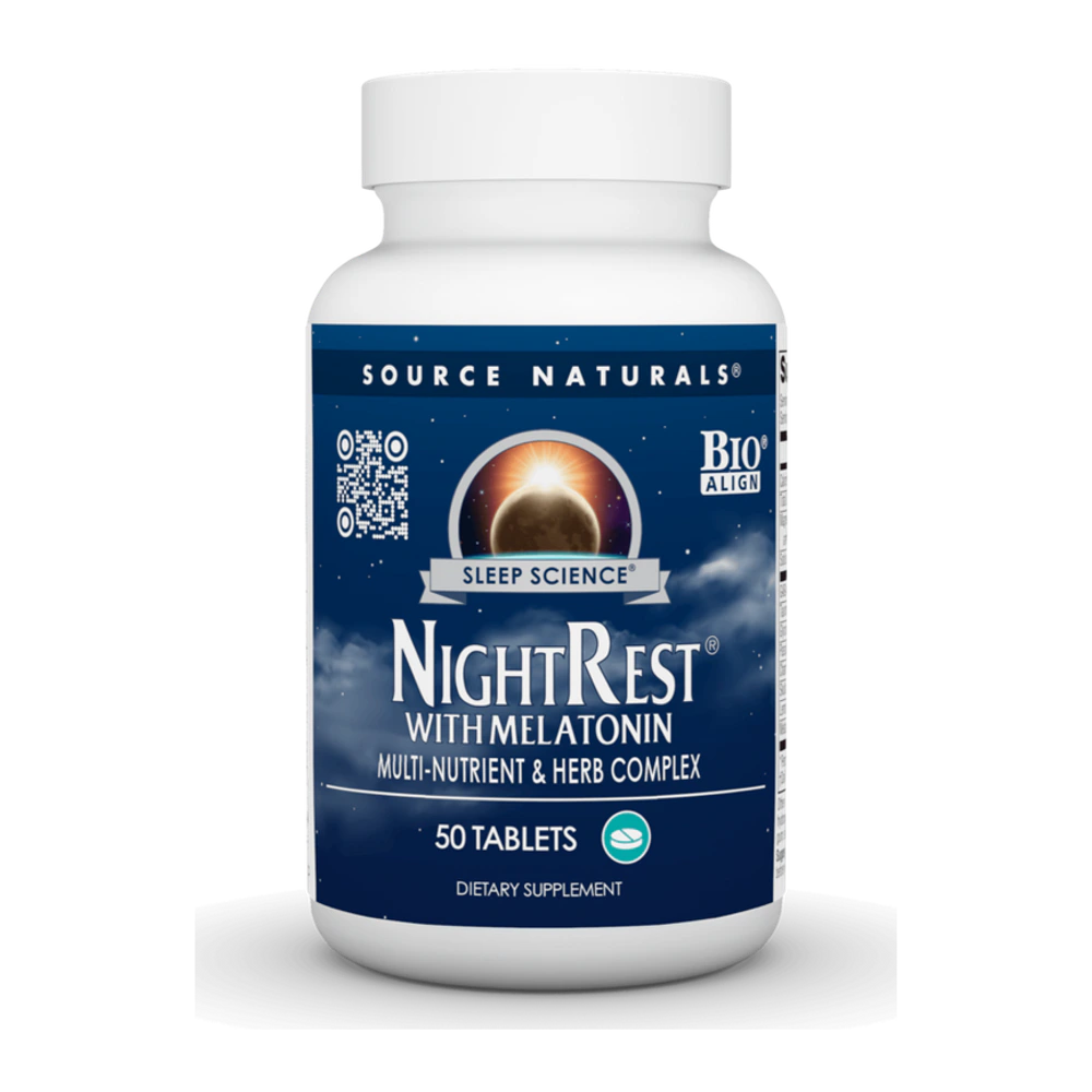 Source Naturals - Night Rest - 50 Tablets