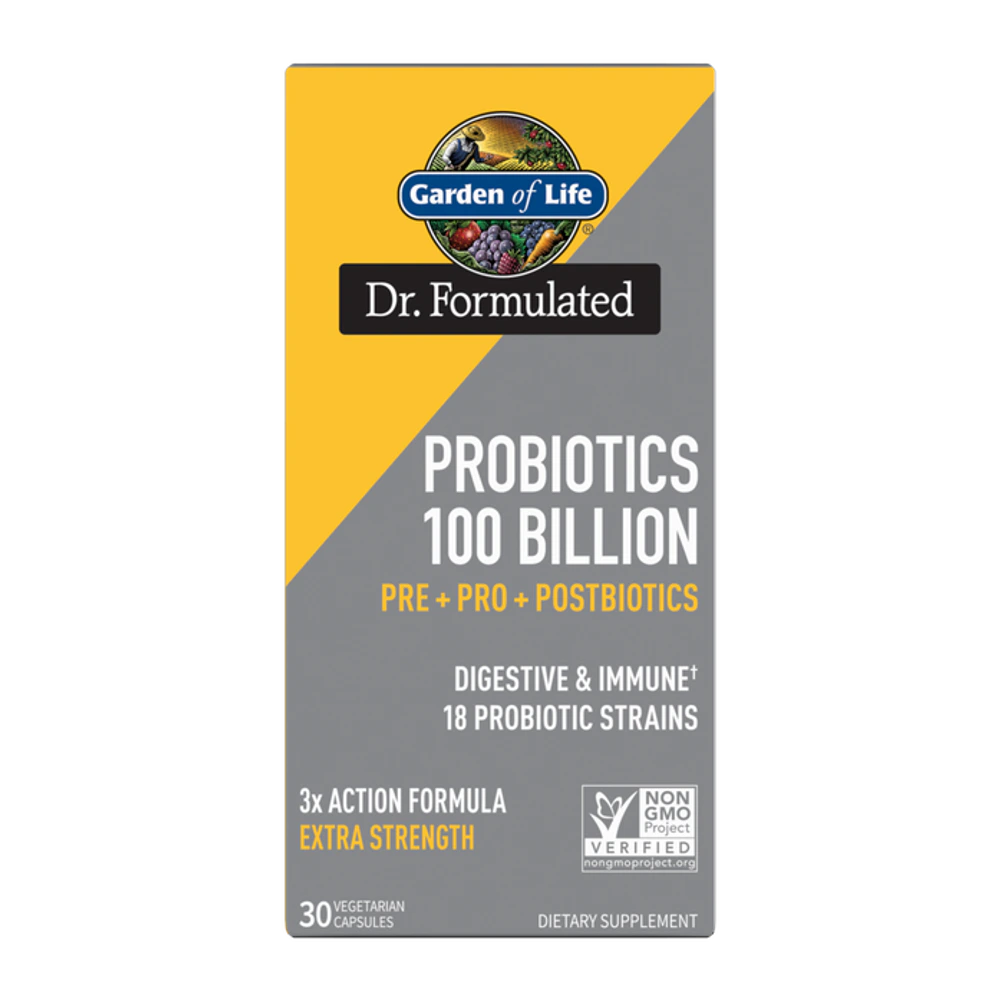 Garden of Life - Dr. Formulated Probiotics 100 Billion - 30 Veg Capsules