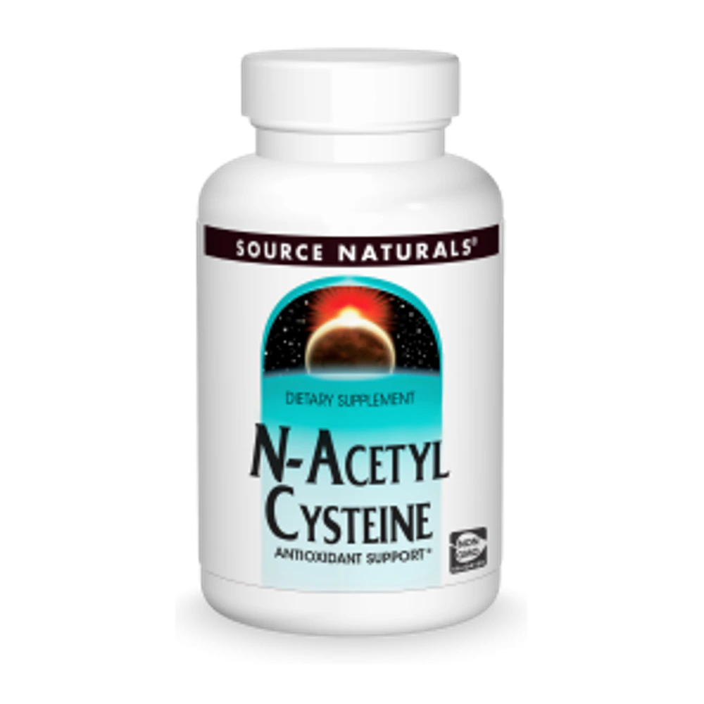 Source Naturals - N-Acetyl Cysteine 1000mg - 60 Tablets