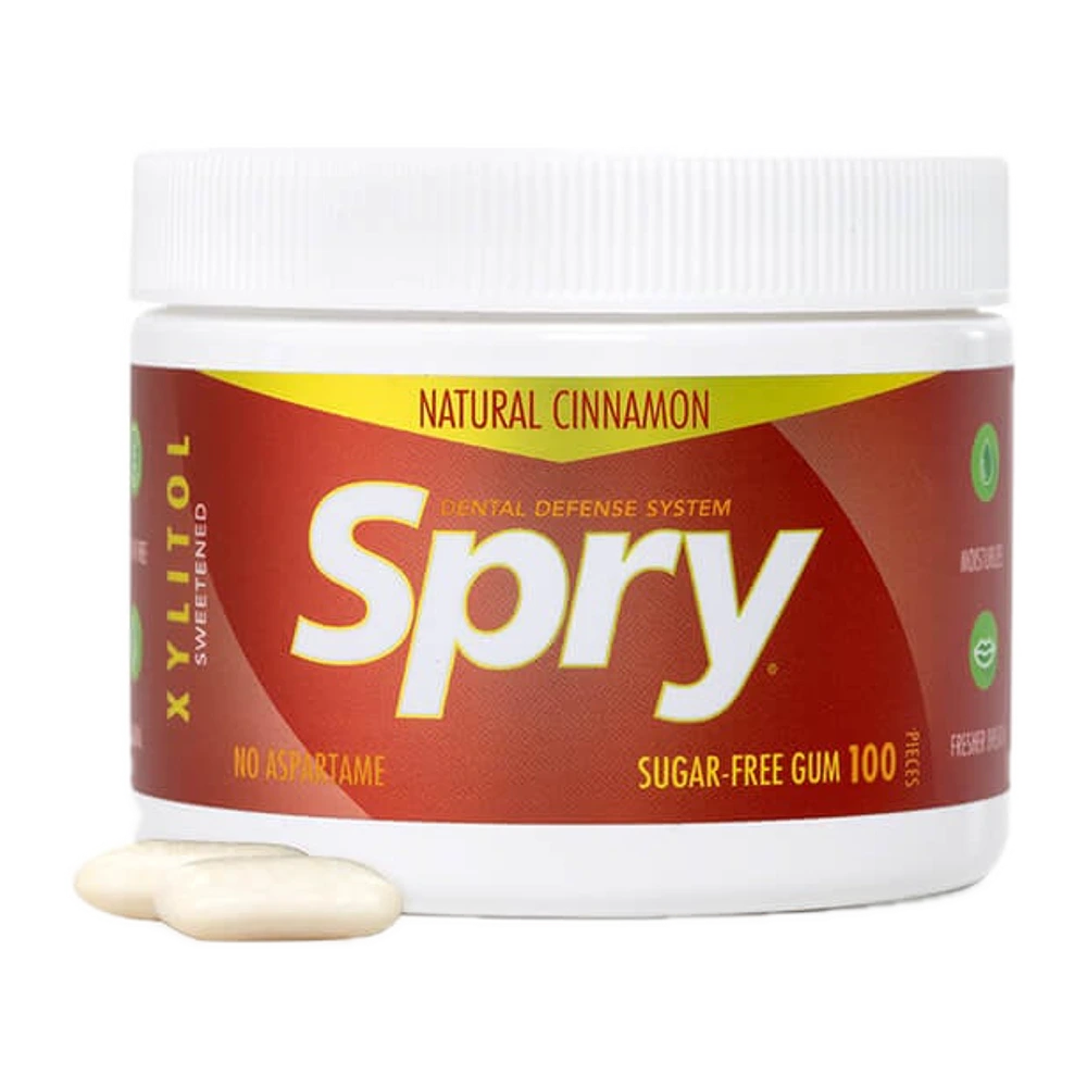 Xlear - Spry Gum Cinnamon - 100 ct