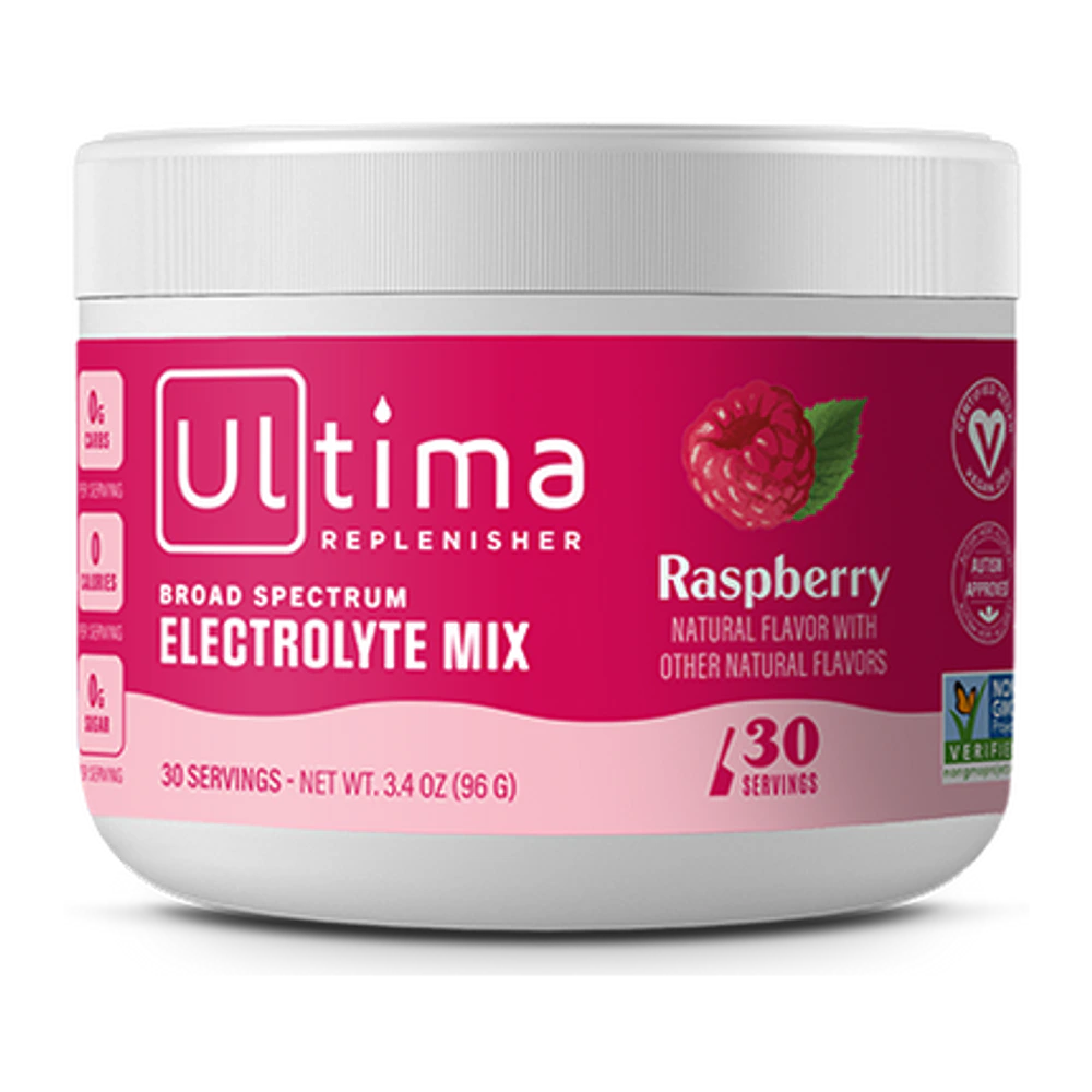 Ultima - Raspberry Electrolyte Powder - 3.4 oz