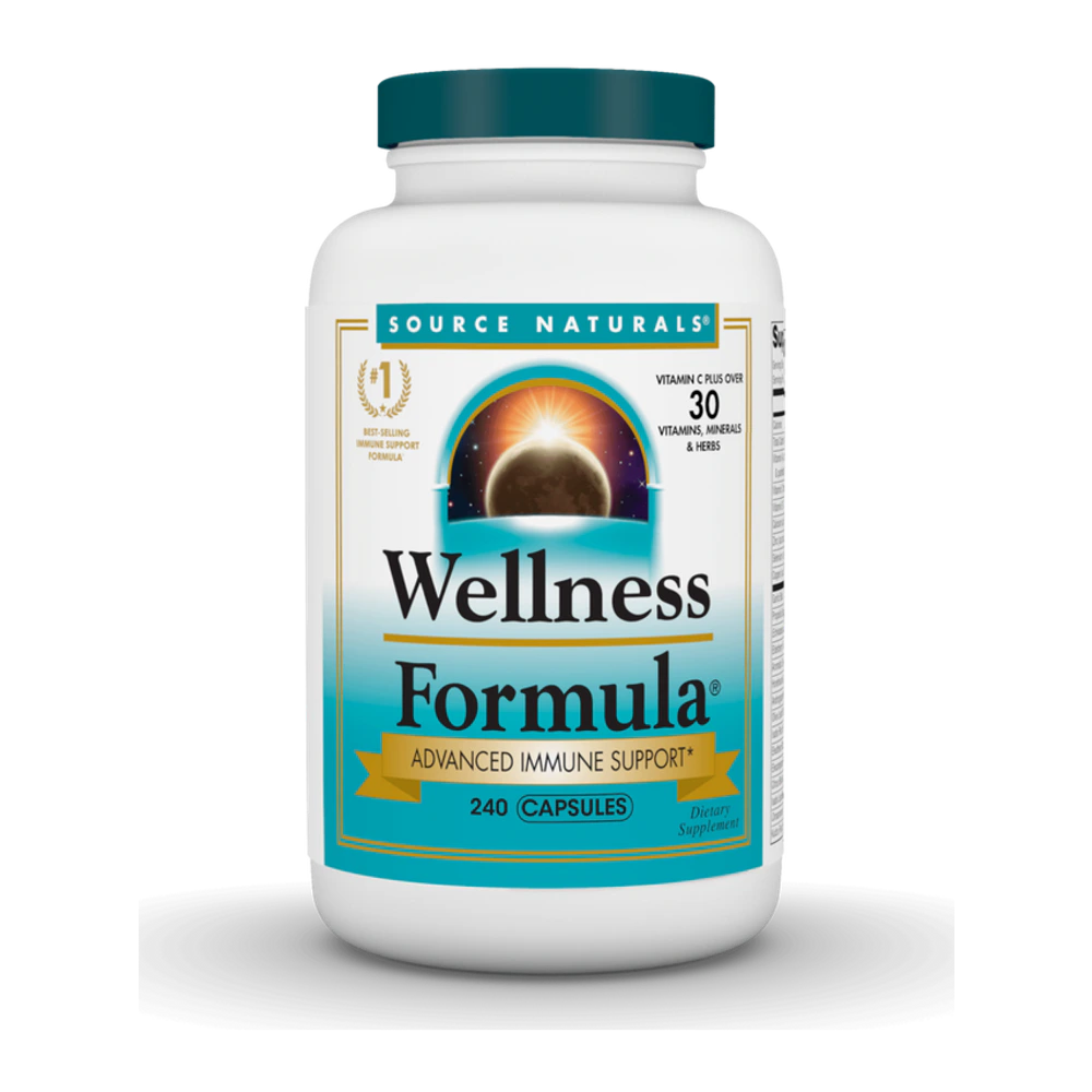 Source Naturals - Wellness Formula - 240 Capsules