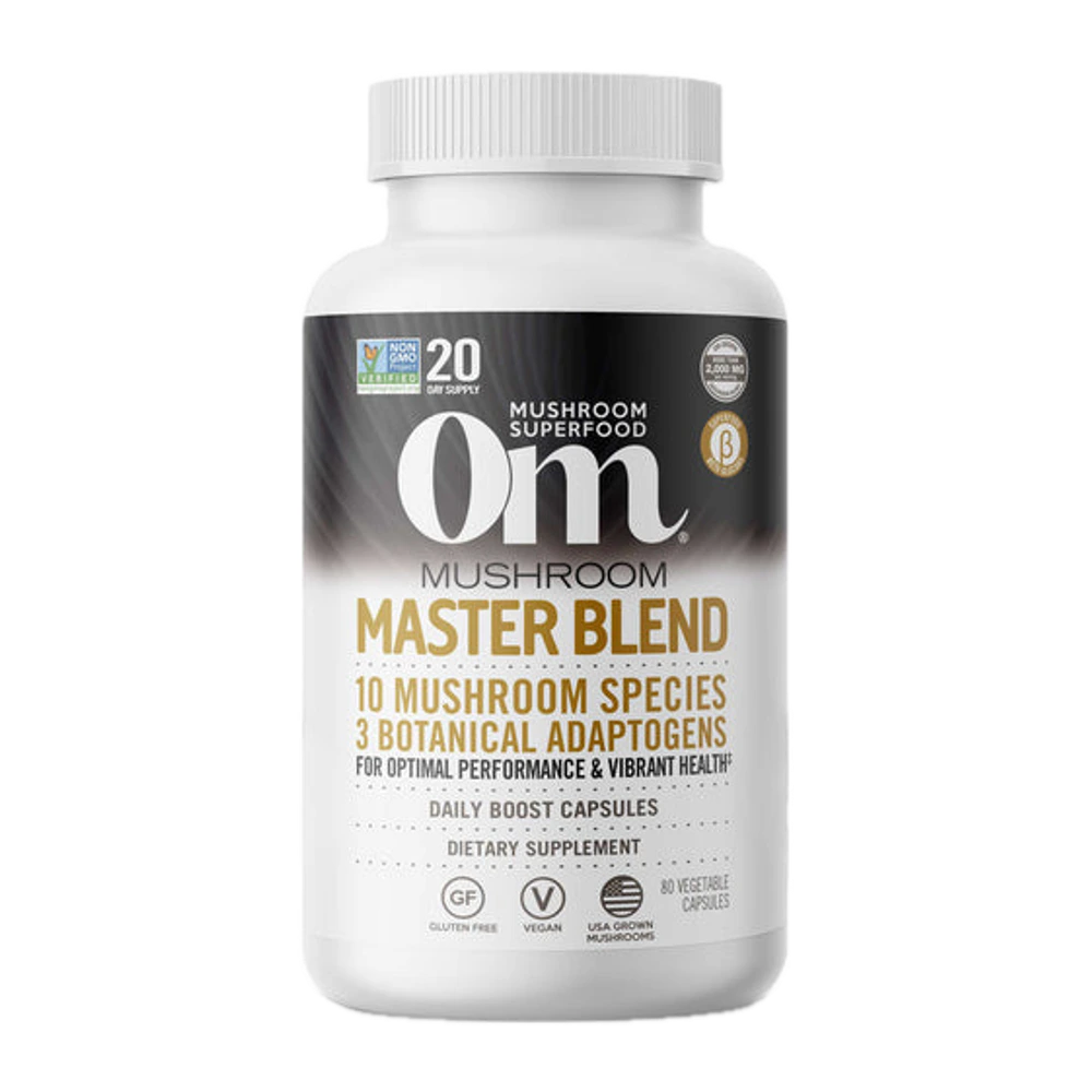 Om - Master Blend - 80 Veg Capsules