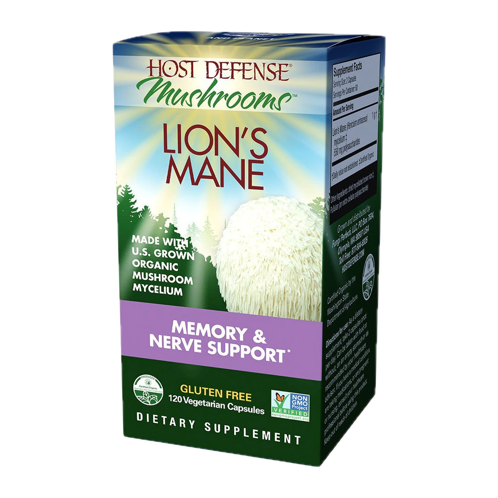 Host Defense - Lions Mane - 120 Veg Capsules