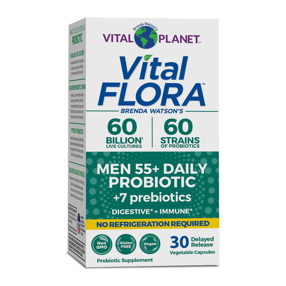Vital Planet - Mens 55+ Daily Shelf Stable - 30 Capsules