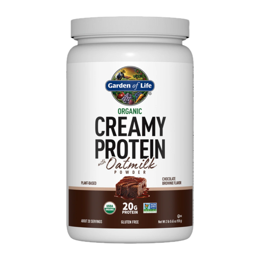 Garden of Life - Organic Oatmilk Protein Chocolate Brownie - 920 g