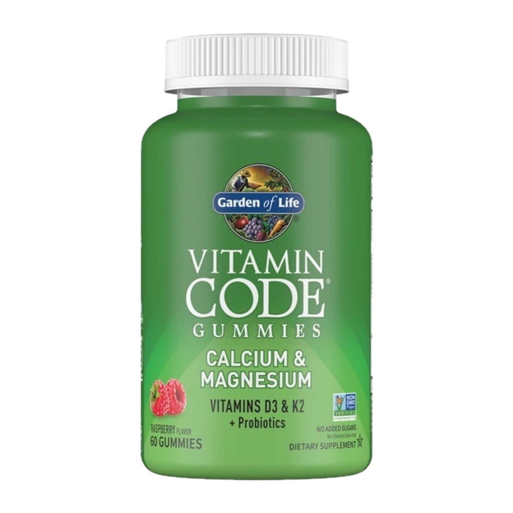 Garden of Life - Vitamin Code Calcium Magnesium Raspberry - 60 Gummies