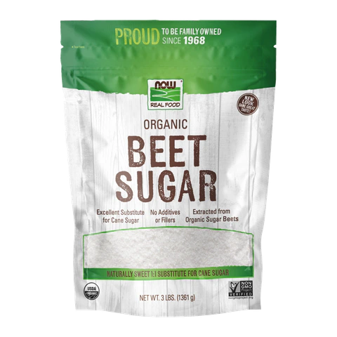 Now - Organic Beet Sugar - 3 lb