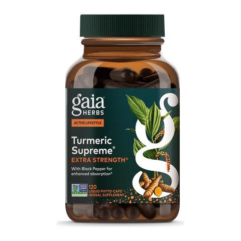 Gaia Herbs - Turmeric Supreme - 120 Veg Capsules