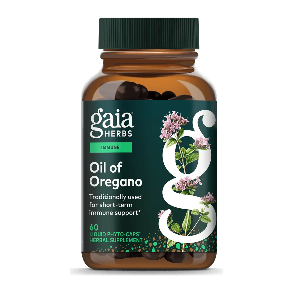 Gaia Herbs - Oil Of Oregano - 60 Capsules