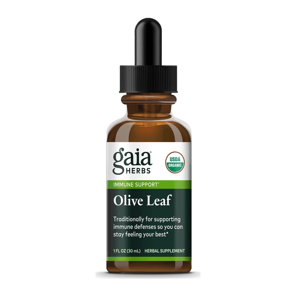 Gaia Herbs - Olive Leaf - 1 oz